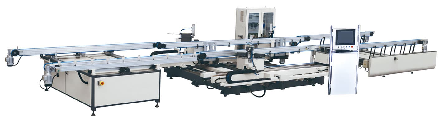 corner crimping production line