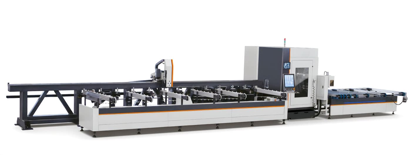 aluminum automatic cutting saw center